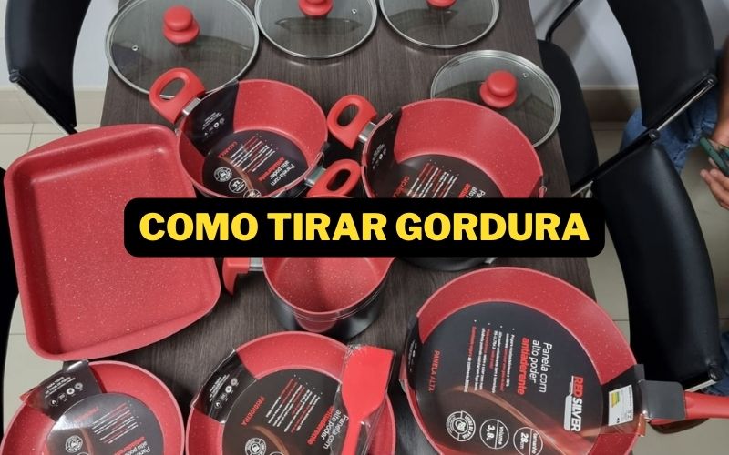 REDSILVER: Como remover a gordura das panelas Red Silver – Guia prático para limpeza eficaz 