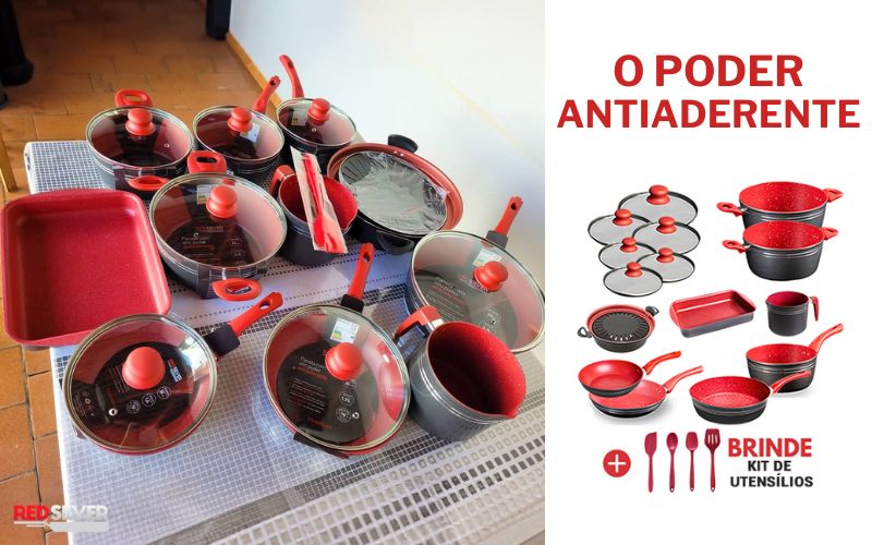 REDSILVER: Explorando a eficácia antiaderente das panelas Red Silver da RedSilver Panelas 
